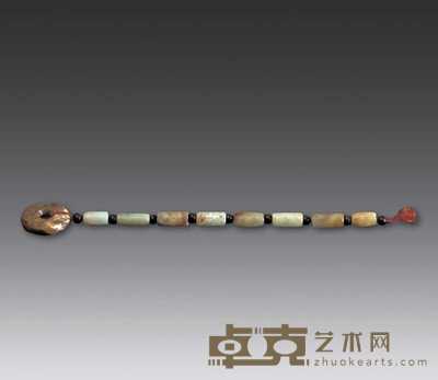 红山 玉多宝串 
